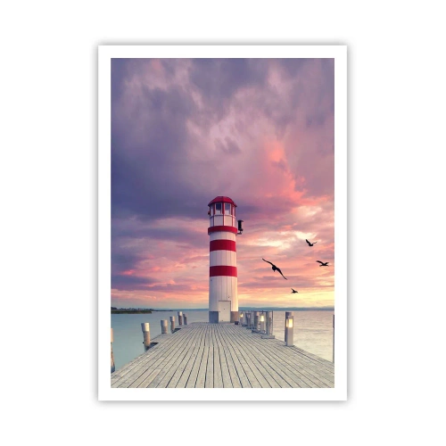 Plagát - Čas ísť do prístavu - 70x100 cm