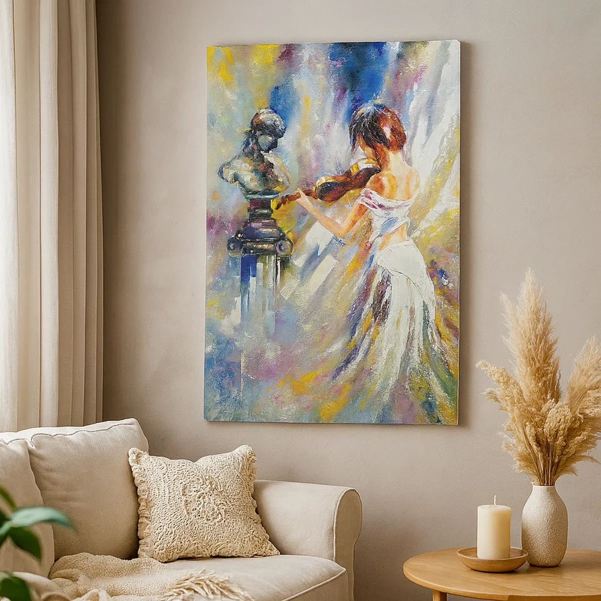 Obraz na plátne - Oživenie citom - 50x70 cm