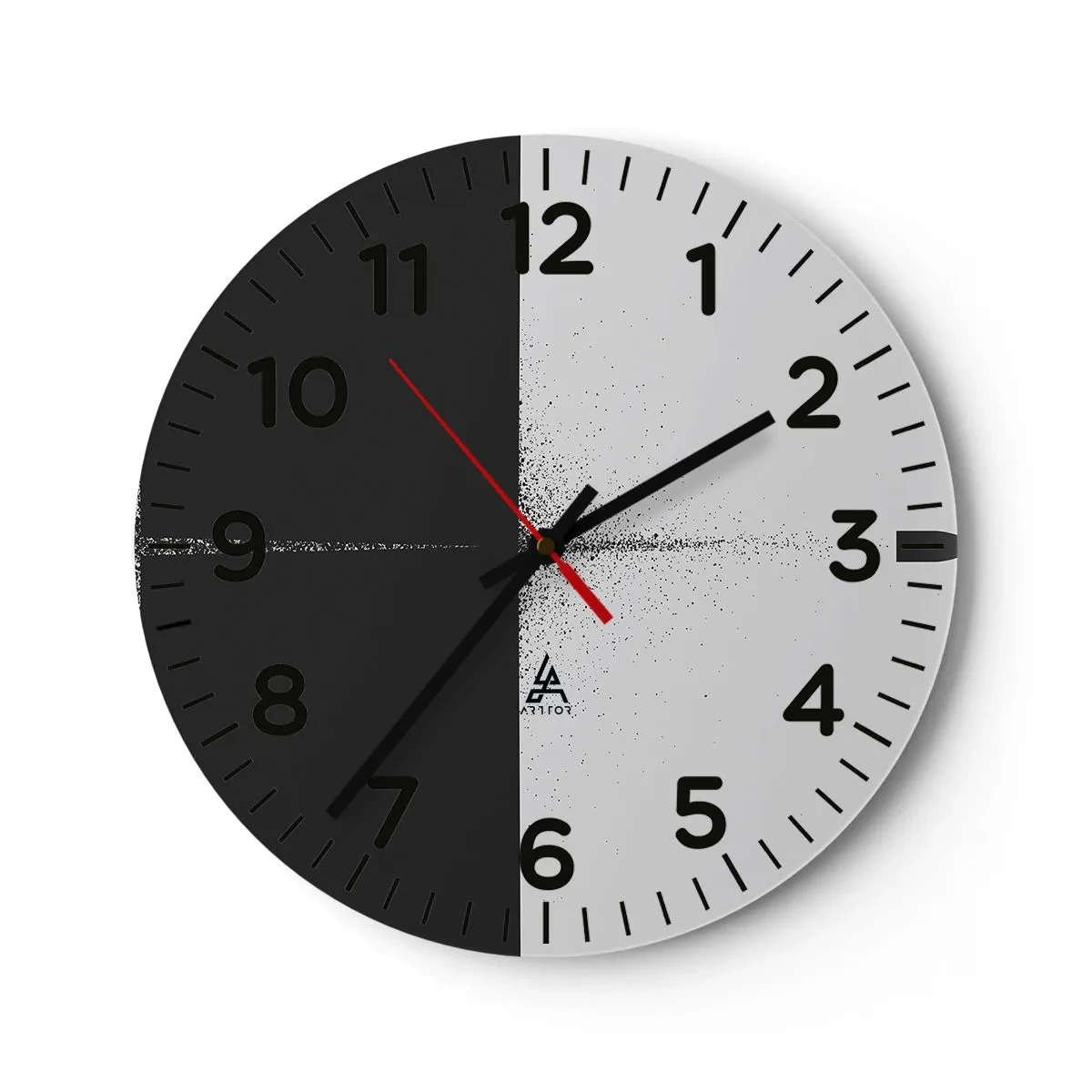 Nástenné hodiny - Priamo k cieľu - 30x30 cm