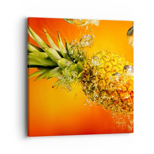 Obraz na plátne - Tropická šťavnatá sviežosť - 40x40 cm