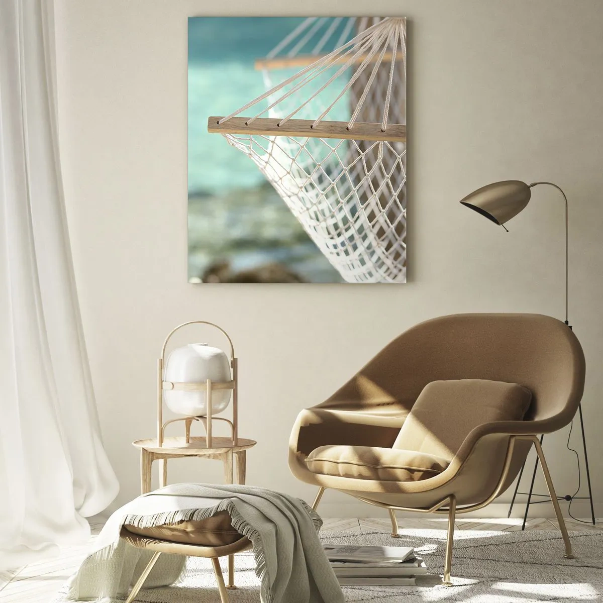 Obraz na skle - Čas relaxácie - 50x70 cm