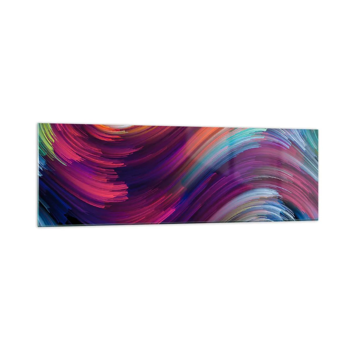 Obraz na skle - Začiatok nového sveta - 160x50 cm