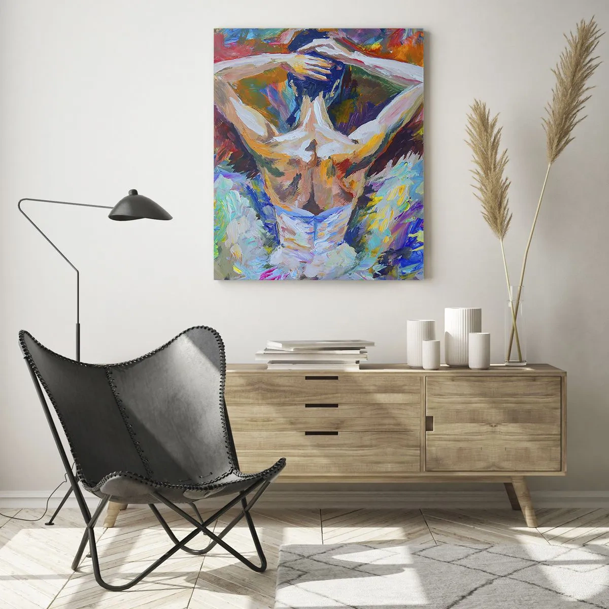 Obraz na skle - To môže byť všetko - 50x70 cm