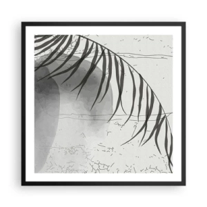 Plagát v čiernom ráme - Subtílna exotika prírody - 60x60 cm