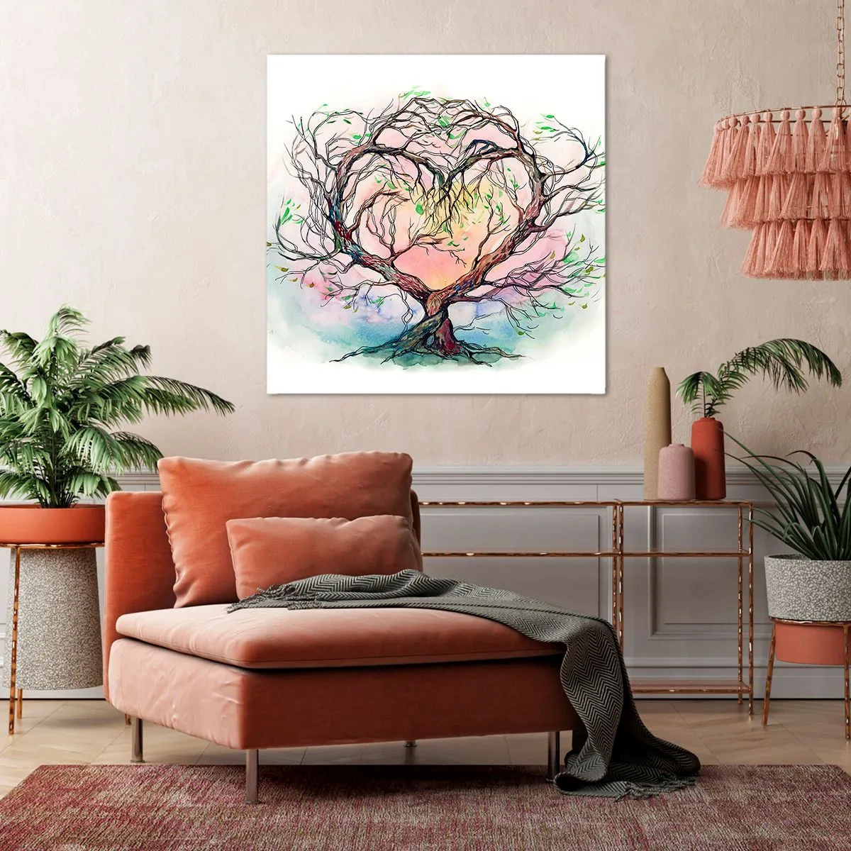 Obraz na plátne - Spoločne proti víchriciam - 60x60 cm