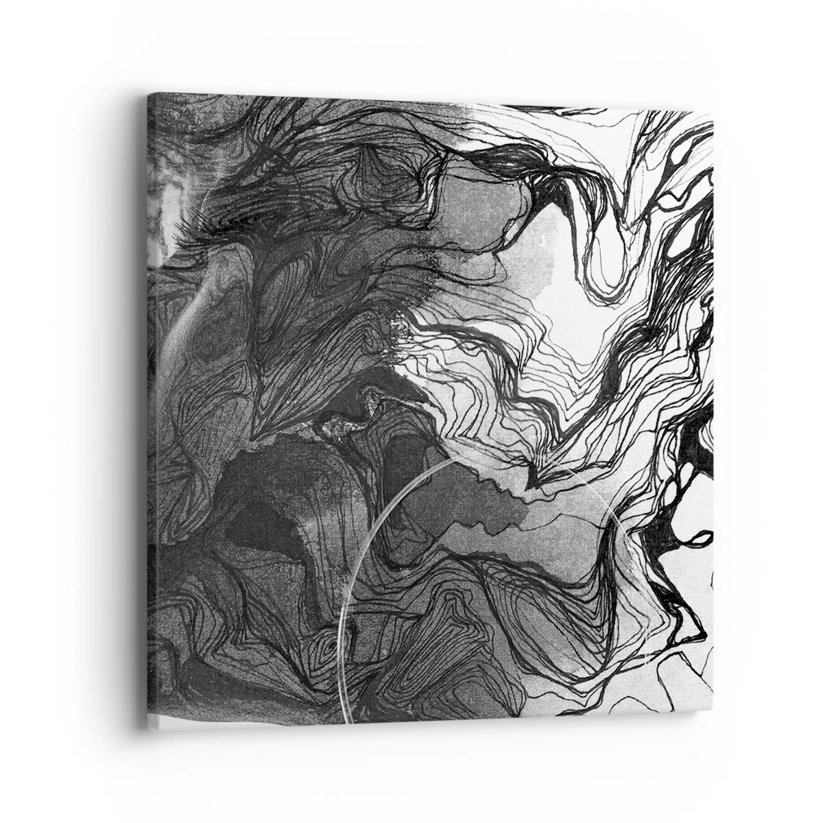 Obraz na plátne - Zapletená v snoch - 40x40 cm