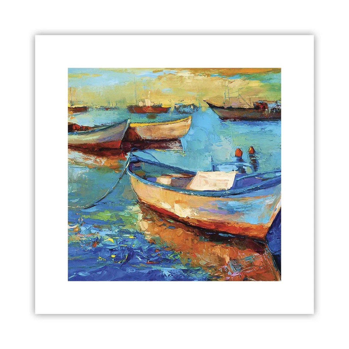 Plagát - V južnom zálive - 30x30 cm