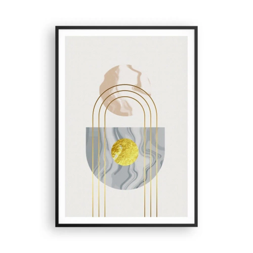 Plagát v čiernom ráme - Jas a žiarivosť - 70x100 cm