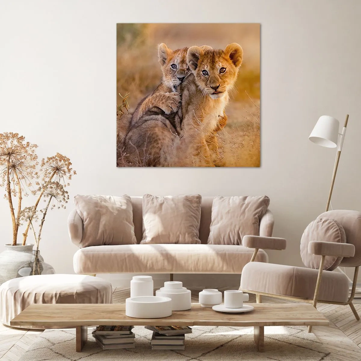 Obraz na plátne - Nevyrušovať! Hrajme sa - 70x70 cm