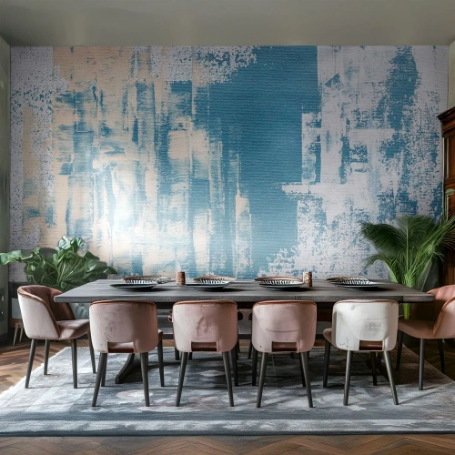 Fototapeta Premium Canvas - Cez cencúľ - Abstrakcia, Kus, Moderný vzor - 250x175 cm