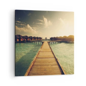 Obraz na plátne - Vrelé pozvanie - 60x60 cm