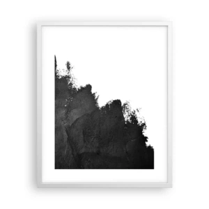 Plagát v bielom ráme - Živly: zem - 40x50 cm