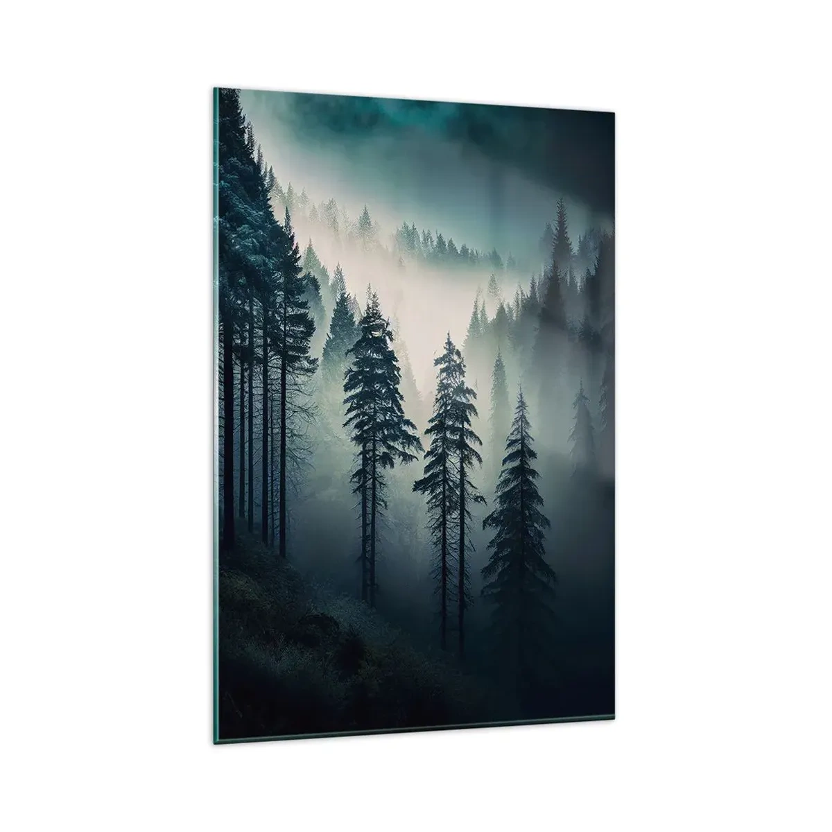 Obraz na skle - Horské ráno - 80x120 cm