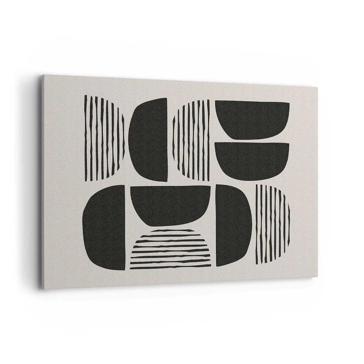 Obraz na plátne - Polovičaté sústavy - 100x70 cm