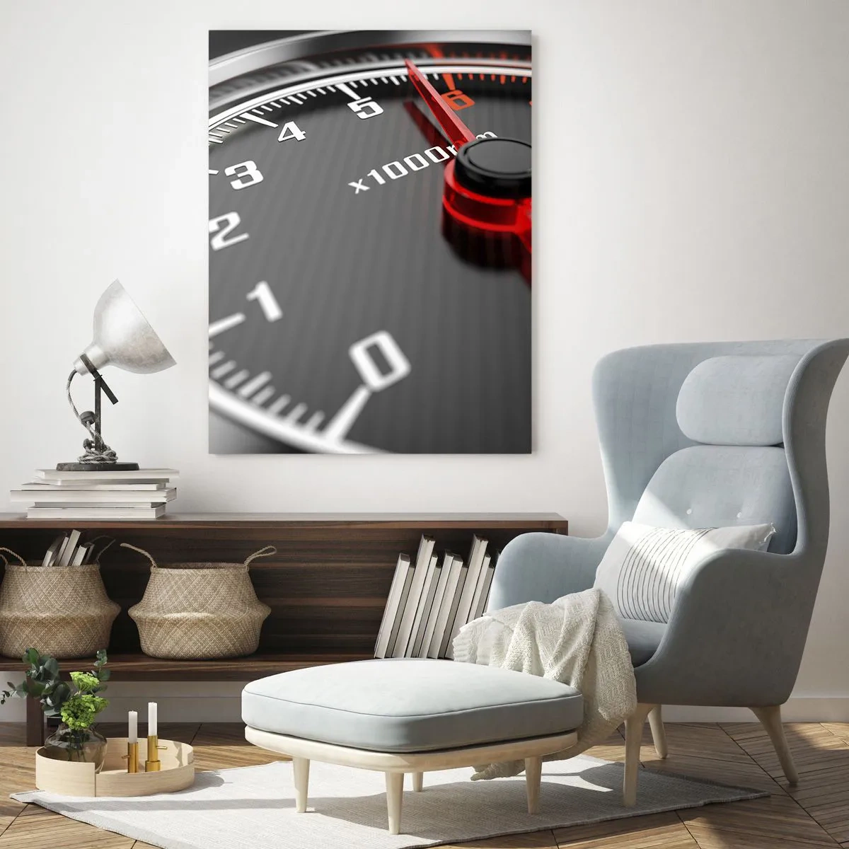 Obraz na skle - Šliapni na to - 50x70 cm