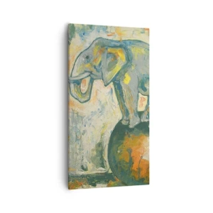 Obraz na plátne - Nech žije cirkus! - 55x100 cm