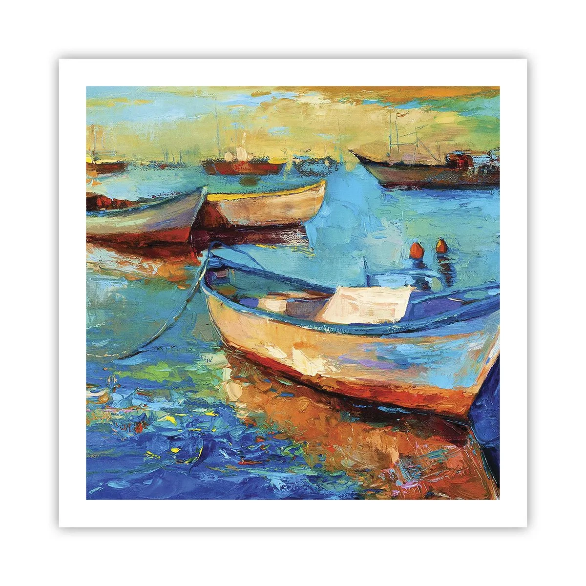 Plagát - V južnom zálive - 60x60 cm