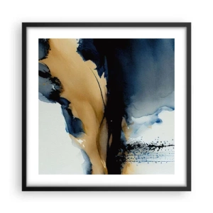 Plagát v čiernom ráme - Za závojom - 50x50 cm