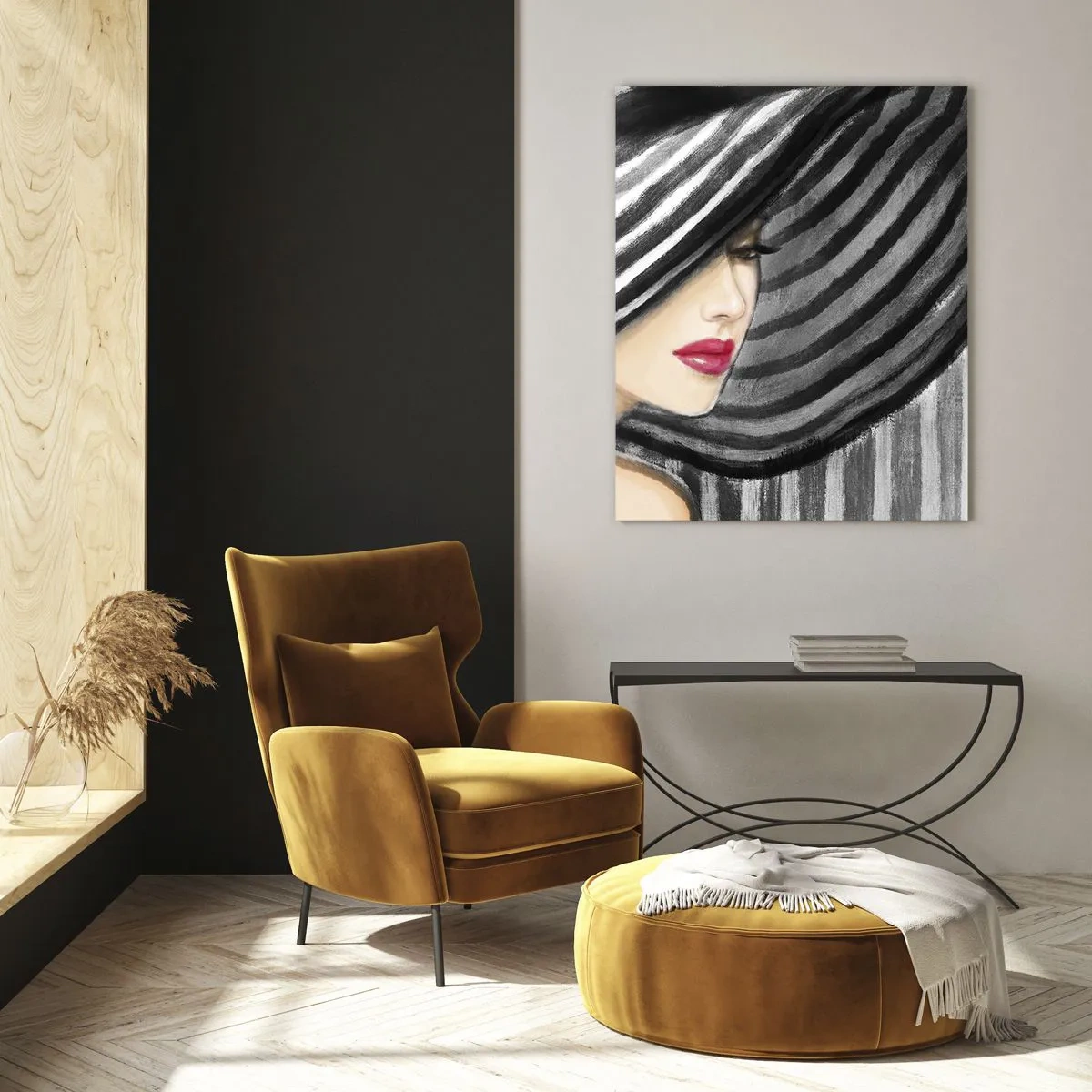 Obraz na skle - Kde ťa hľadať? - 80x120 cm