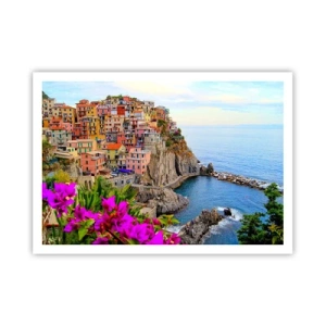 Plagát - Usmievavé mesto - 100x70 cm