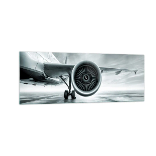 Obraz na skle - Toto je sila! - 140x50 cm