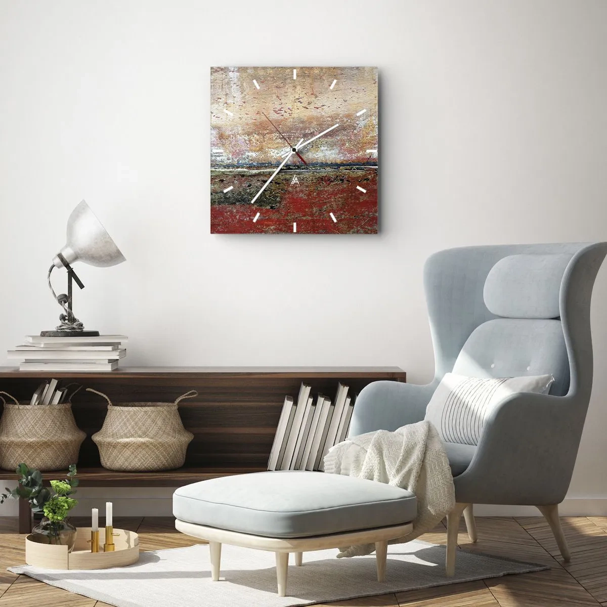 Nástenné hodiny - Možno je to more - 40x40 cm