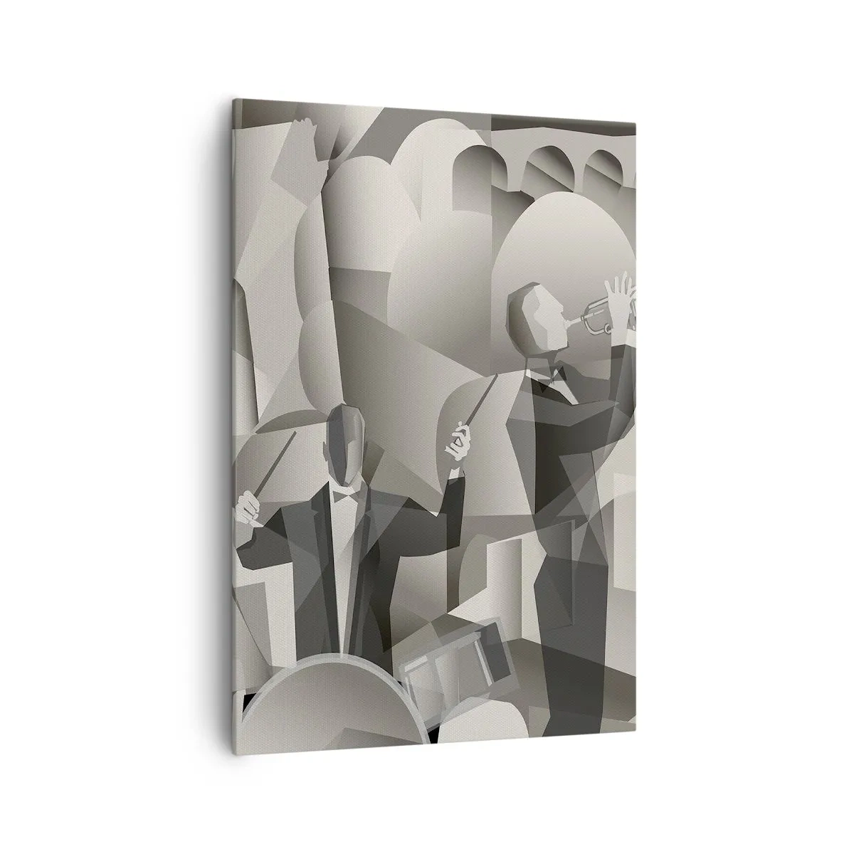 Obraz na plátne - V priestore zvukov - 70x100 cm