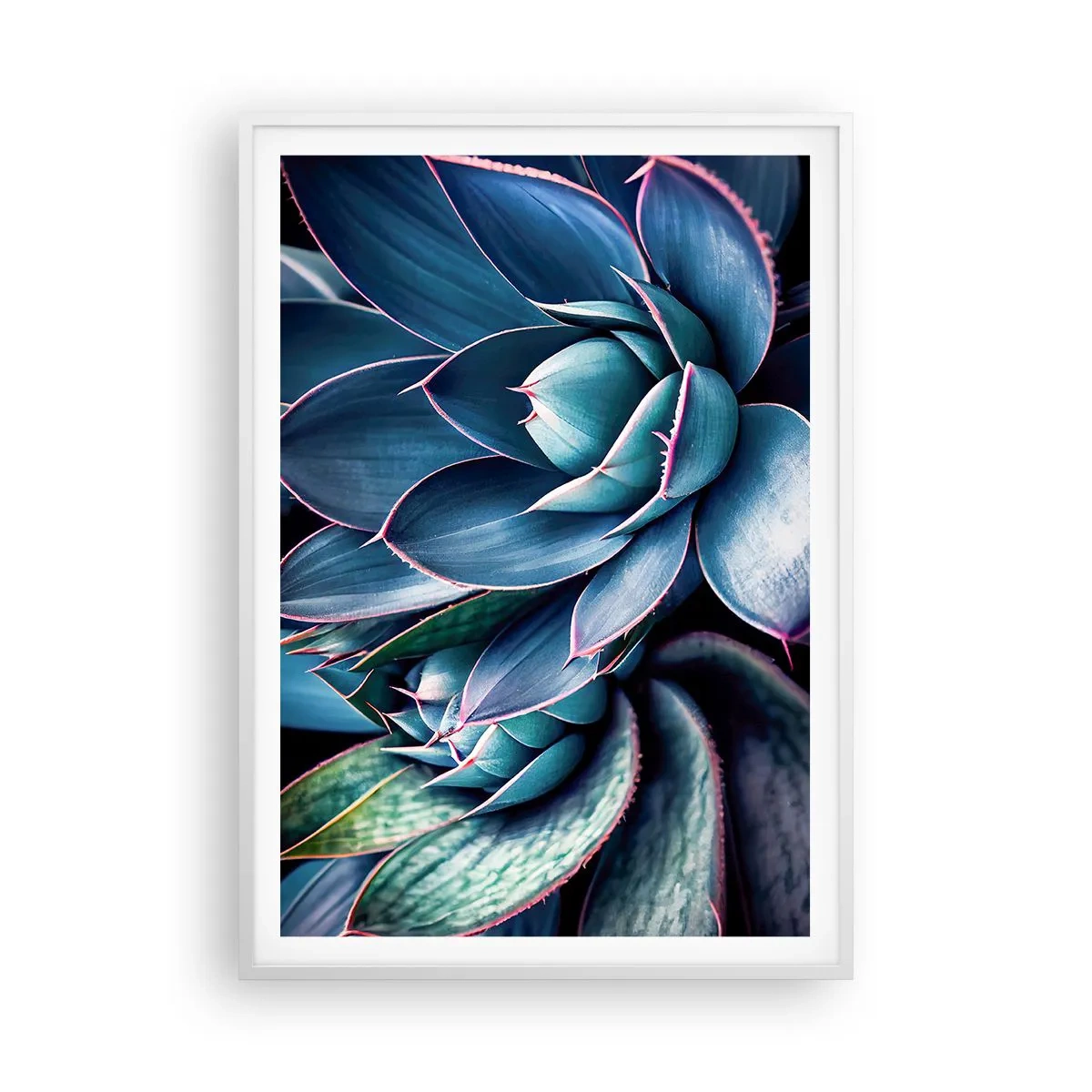 Plagát v bielom ráme - Vitálna sila - 70x100 cm