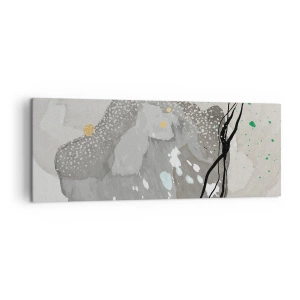 Obraz na plátne - Organická kompozícia - 140x50 cm