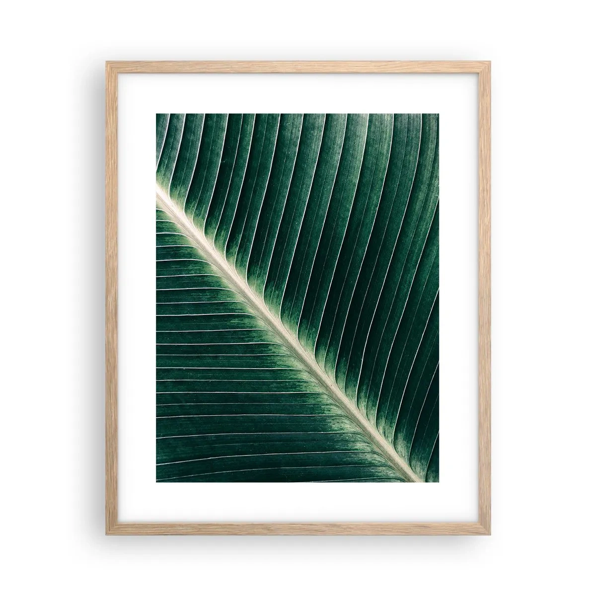 Plagát v ráme zo svetlého duba - Rytmus prírody - 40x50 cm