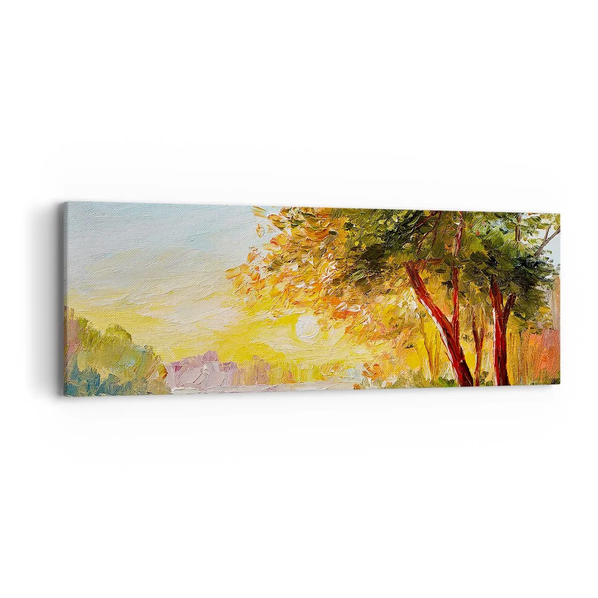 Obraz na plátne - Et in Arcadia ego - 90x30 cm