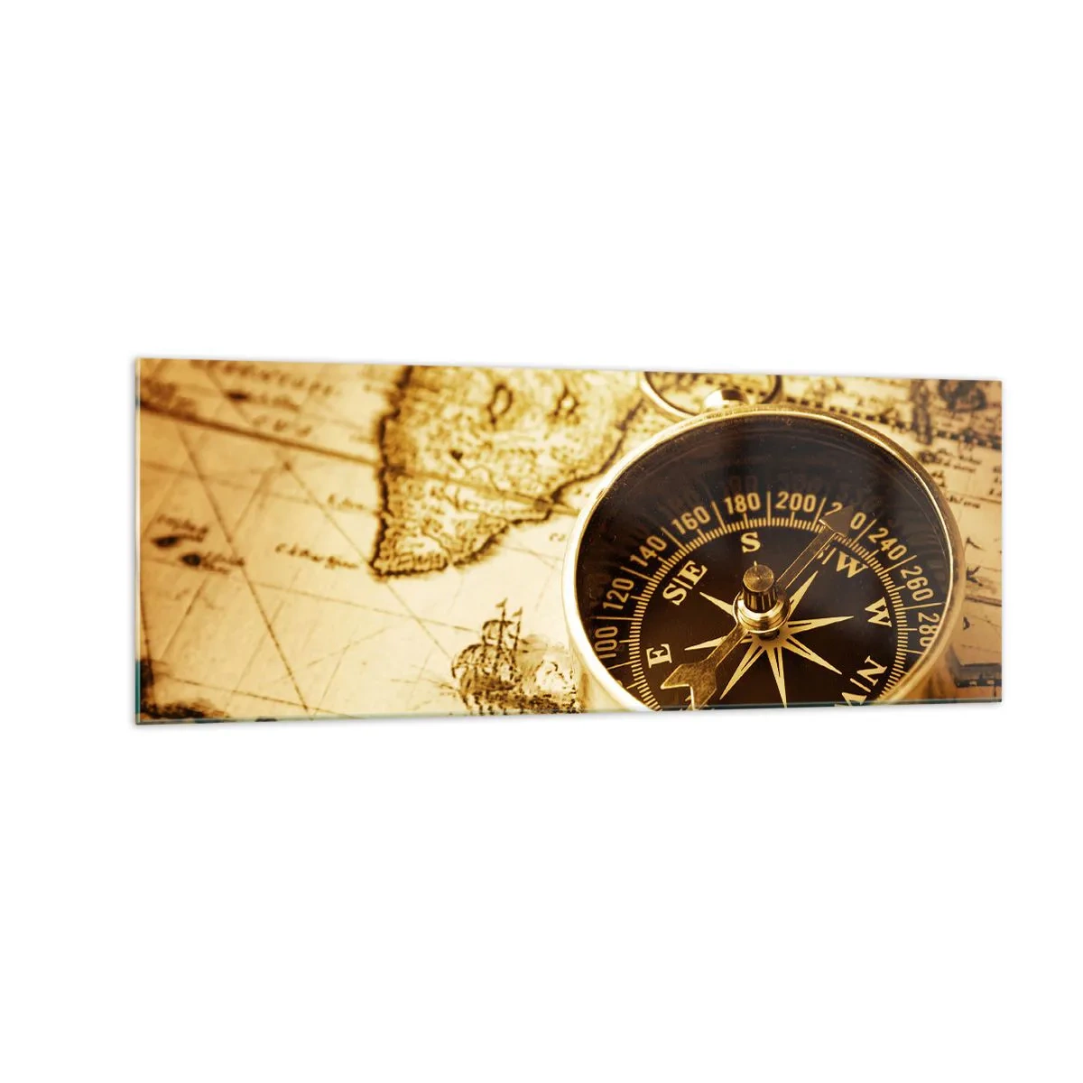 Obraz na skle - Na východ alebo na západ? - 140x50 cm