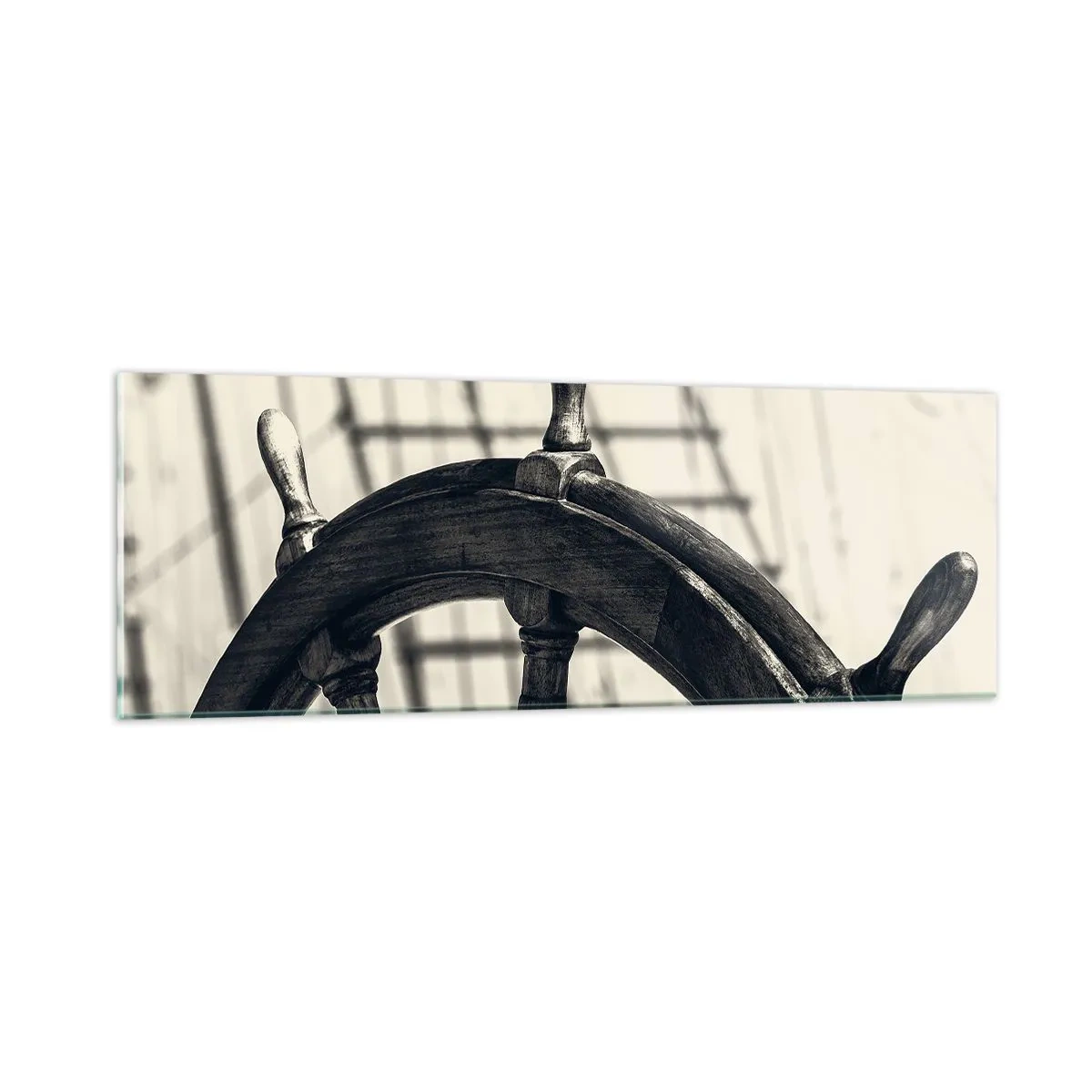 Obraz na skle - Morské príbehy - 90x30 cm