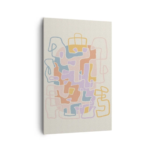 Obraz na plátne - Labyrint – veselé dobrodružstvo - 80x120 cm
