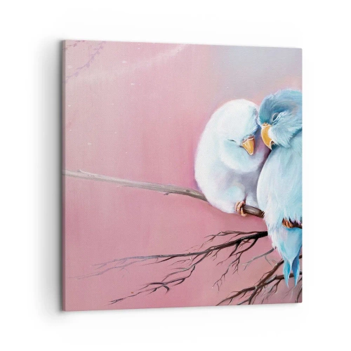 Obraz na plátne - Čo k tomu dodať? - 50x50 cm