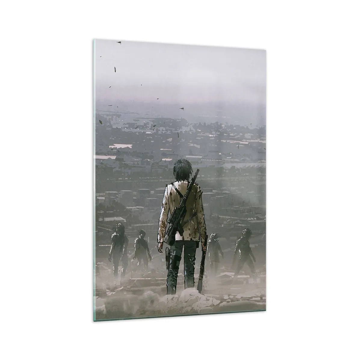 Obraz na skle - Posledný spravodlivý? - 70x100 cm