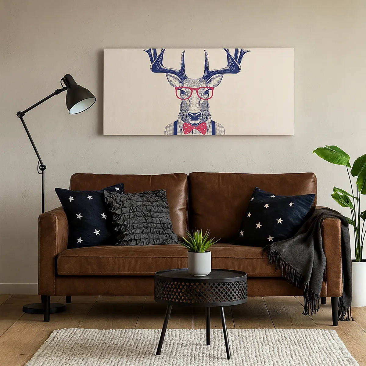 Obraz na plátne - Zábavná extravagancia - 30x30 cm