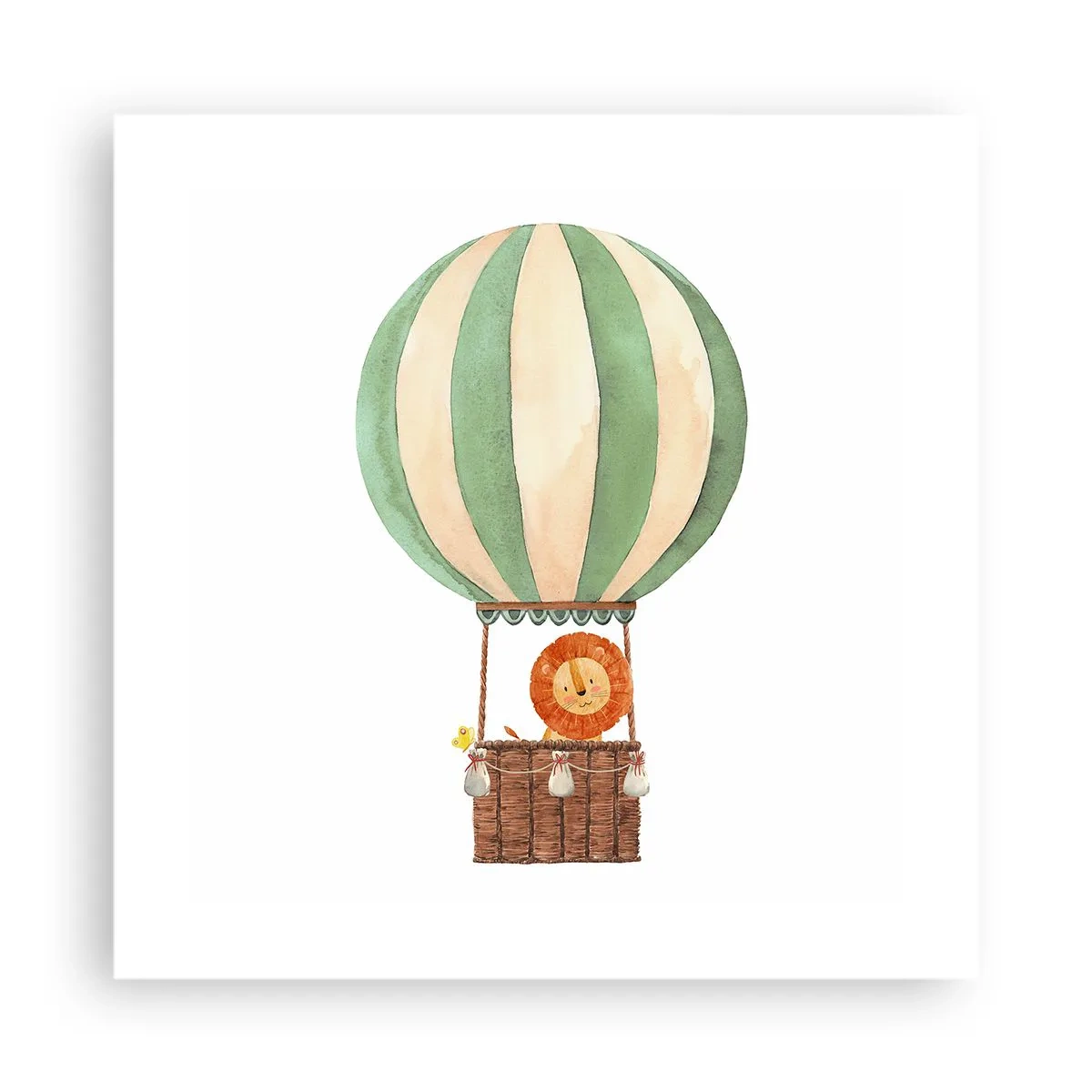 Plagát - Leonove cesty - 40x40 cm