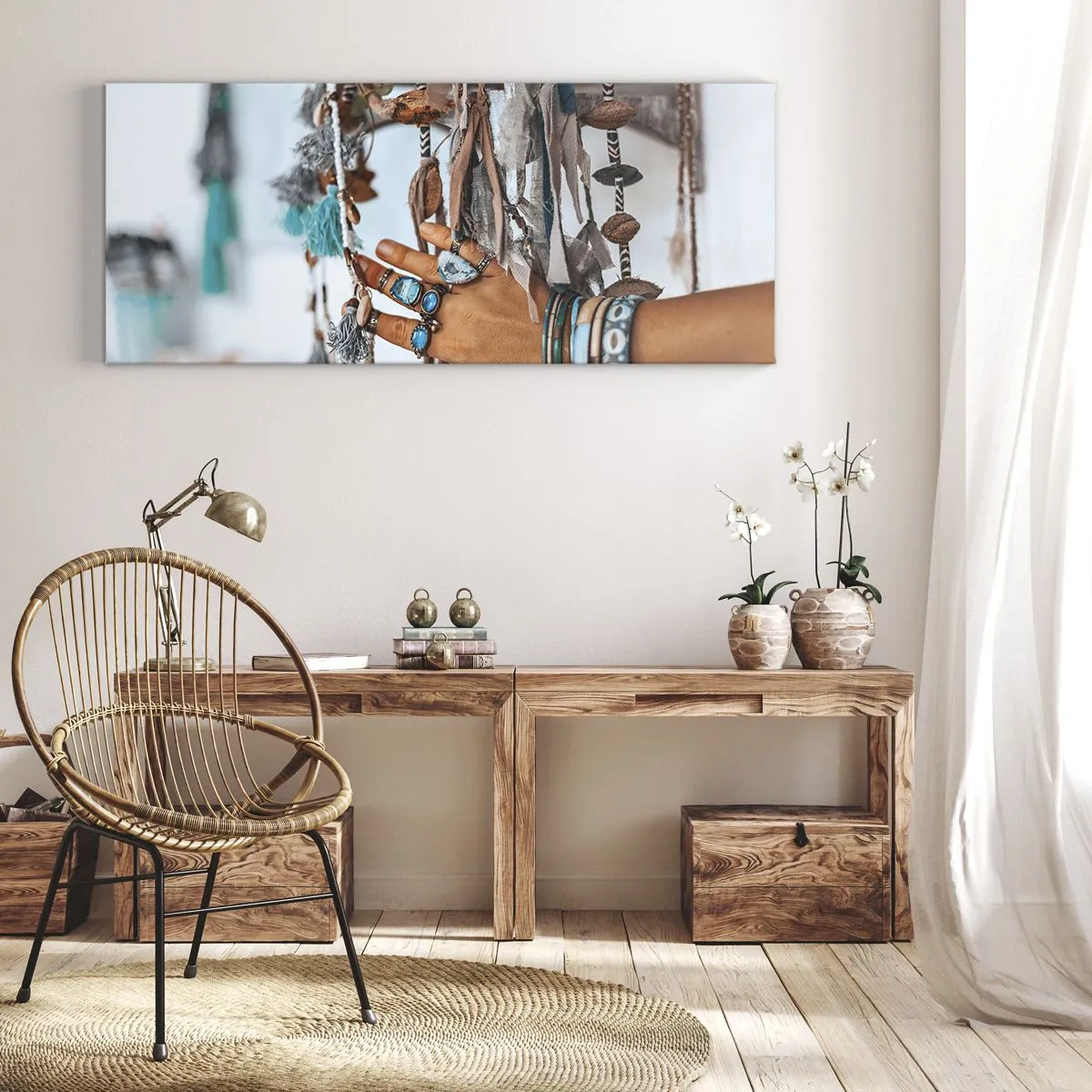 Obraz na plátne - Miestne poklady - 140x50 cm