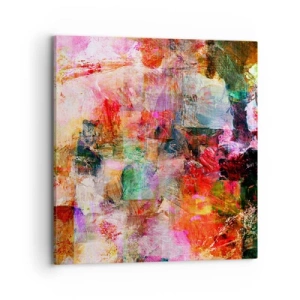 Obraz na plátne - Cesta ružovú - 70x70 cm