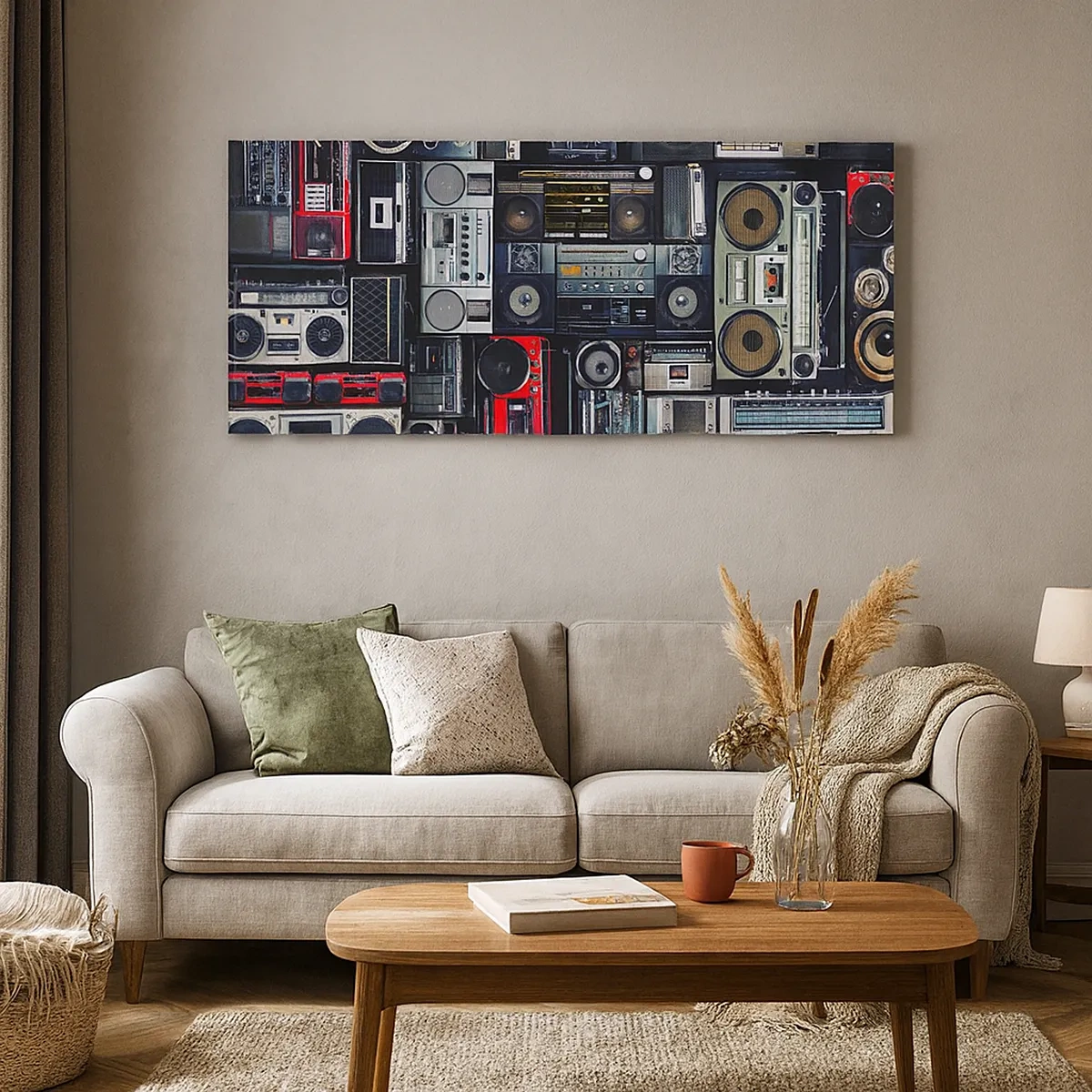 Obraz na plátne - Túžba po 80. rokoch - 30x30 cm