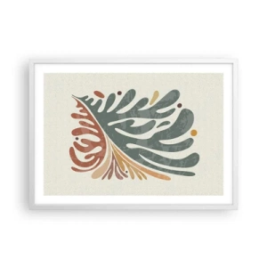 Plagát v bielom ráme - Viacfarebný list - 70x50 cm