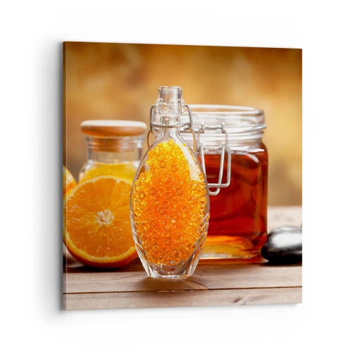 Obraz na plátne - Slnečné chute a arómy - 70x70 cm