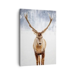 Obraz na plátne - Priamo zo snehovej hmly - 50x70 cm