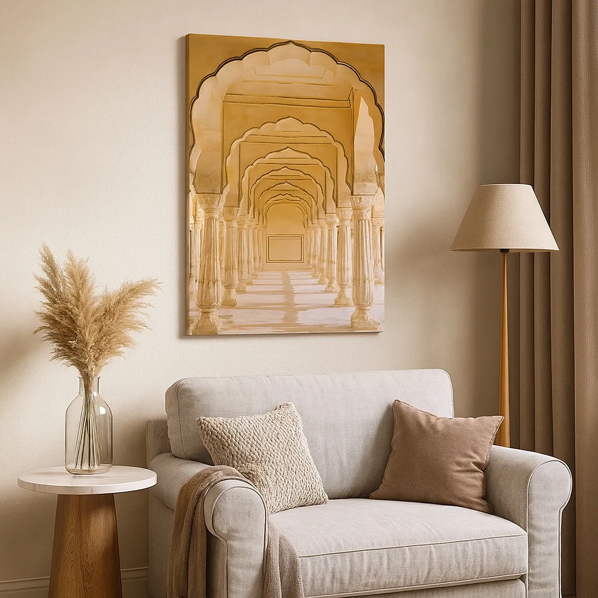 Obraz na plátne - V maharádžovom paláci - 50x70 cm