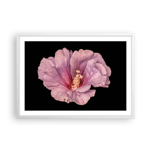 Plagát v bielom ráme - Priamo do srdca - 70x50 cm