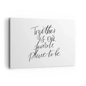 Obraz na plátne - Cítite to tiež? - 120x80 cm