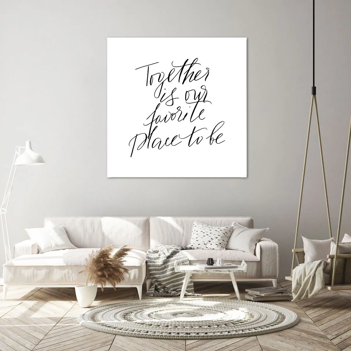 Obraz na plátne - Cítite to tiež? - 70x70 cm