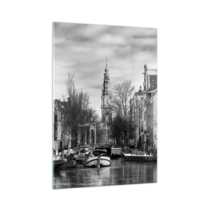 Obraz na skle - Amsterdamské vibrácie - 50x70 cm