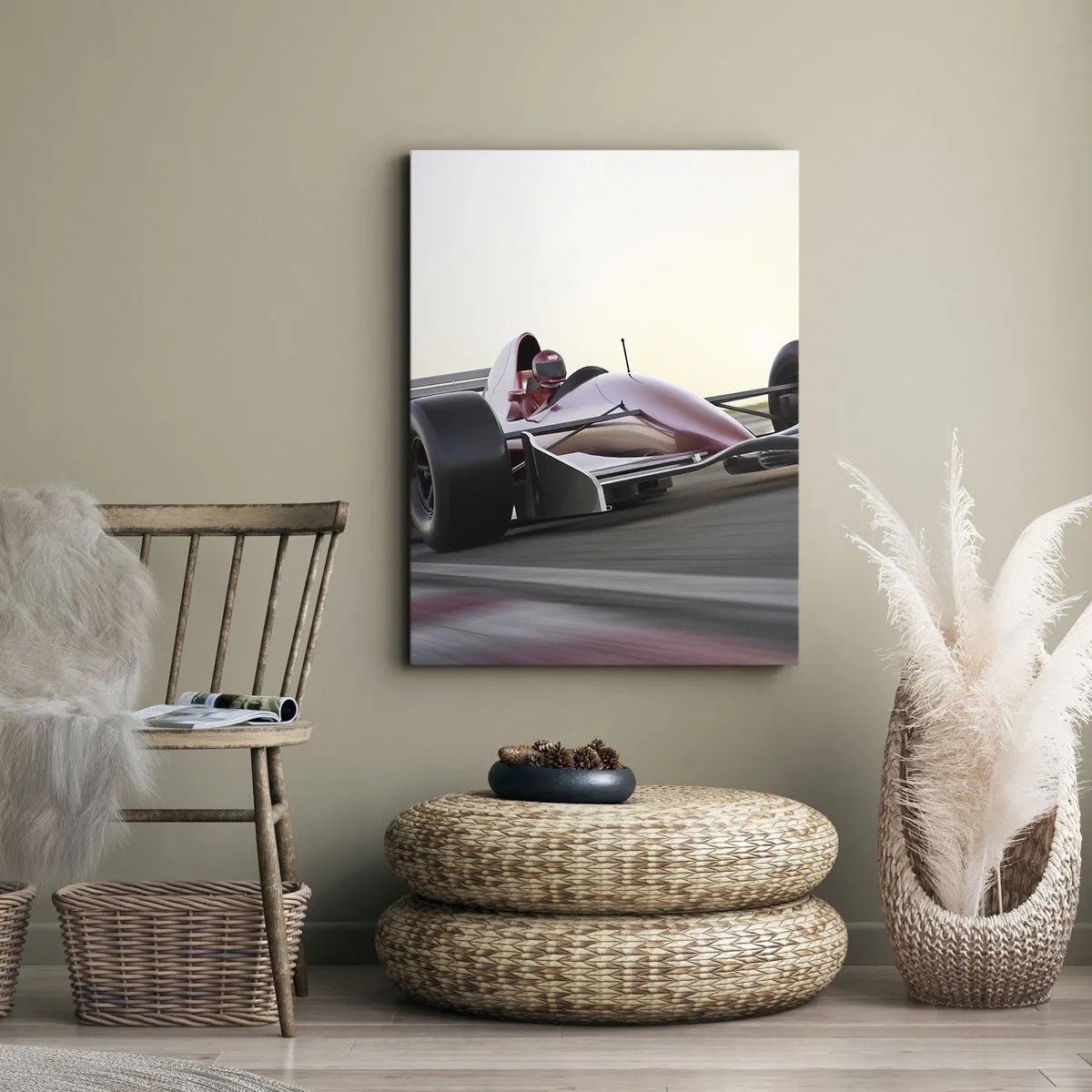 Obraz na plátne - Vždy víťaz - 50x70 cm